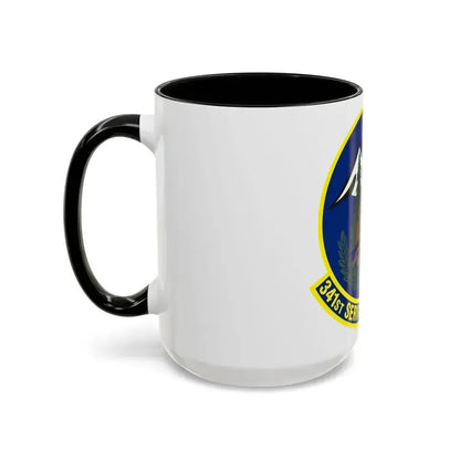 341st Services Squadron (U.S. Air Force) Accent Coffee Mug - Go Mug Yourself