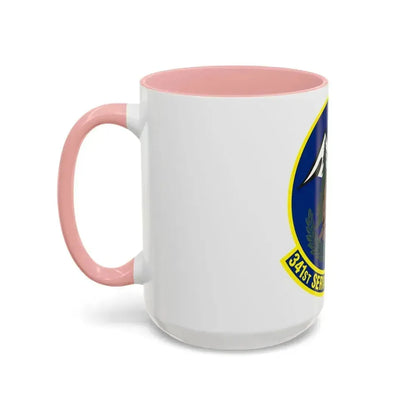 341st Services Squadron (U.S. Air Force) Accent Coffee Mug - Go Mug Yourself
