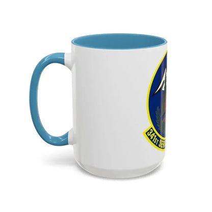 341st Services Squadron (U.S. Air Force) Accent Coffee Mug - Go Mug Yourself