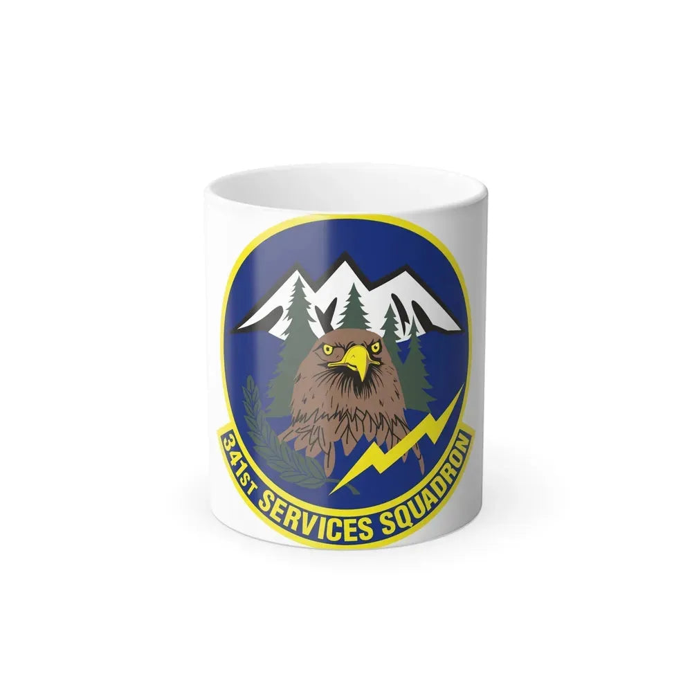 341st Services Squadron (U.S. Air Force) Color Changing Mug 11oz - Go Mug Yourself