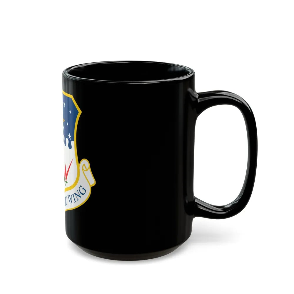 341st Space Wing (U.S. Air Force) Black Coffee Mug-Go Mug Yourself