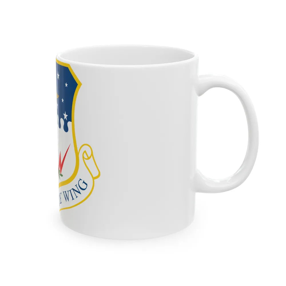 341st Space Wing (U.S. Air Force) White Coffee Mug-Go Mug Yourself