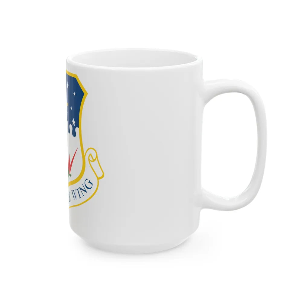 341st Space Wing (U.S. Air Force) White Coffee Mug-Go Mug Yourself