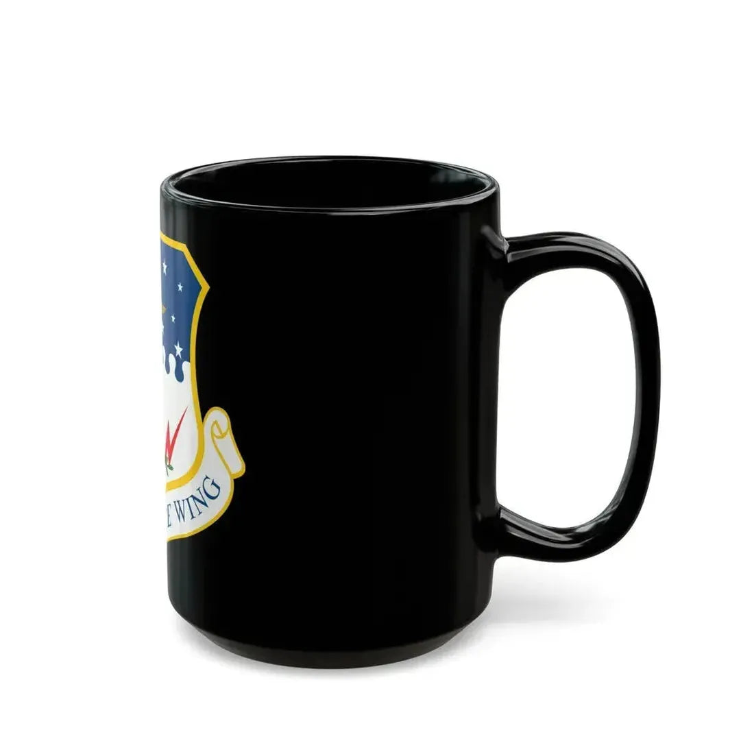 341st Space Wing (U.S. Air Force) Black Coffee Mug - Go Mug Yourself