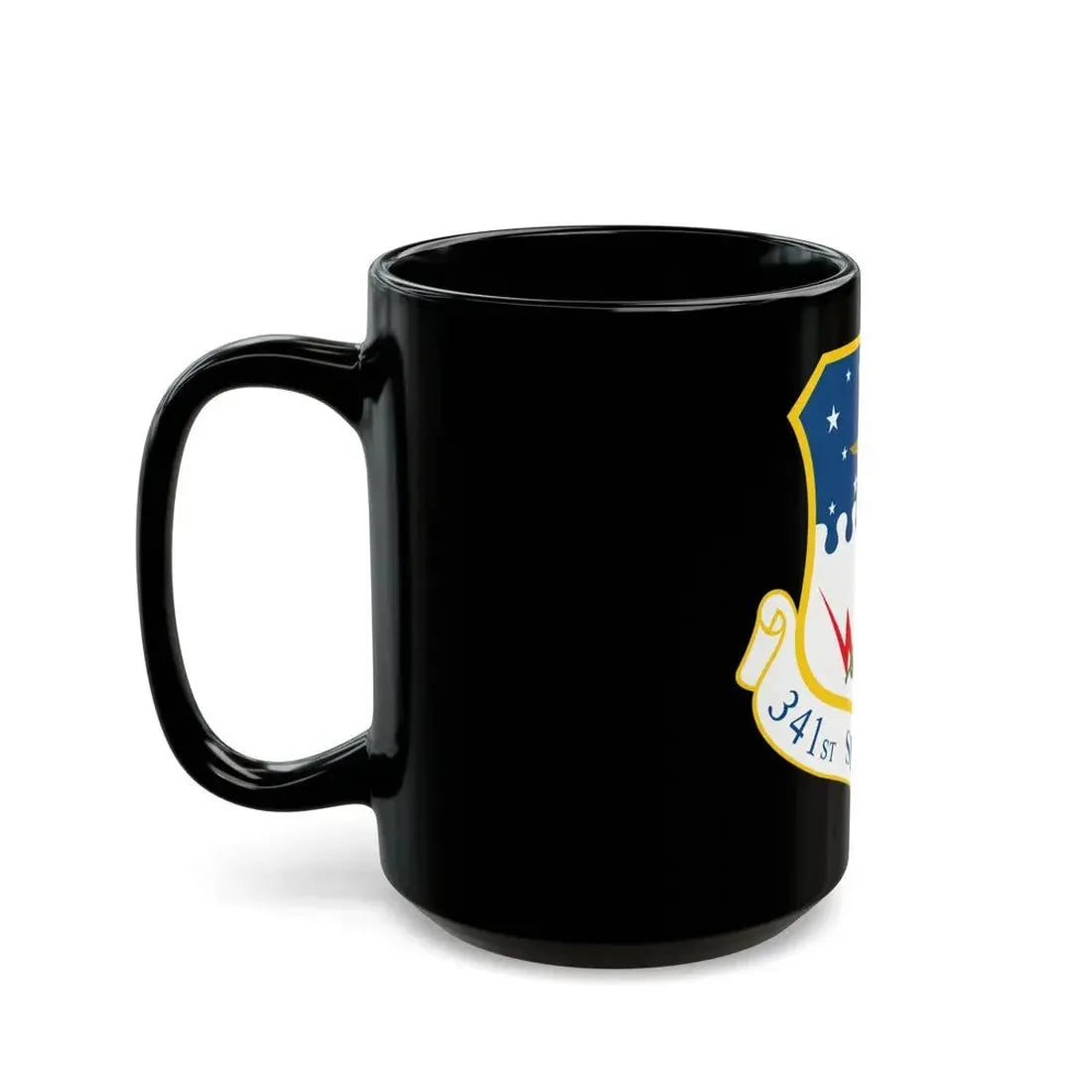 341st Space Wing (U.S. Air Force) Black Coffee Mug - Go Mug Yourself