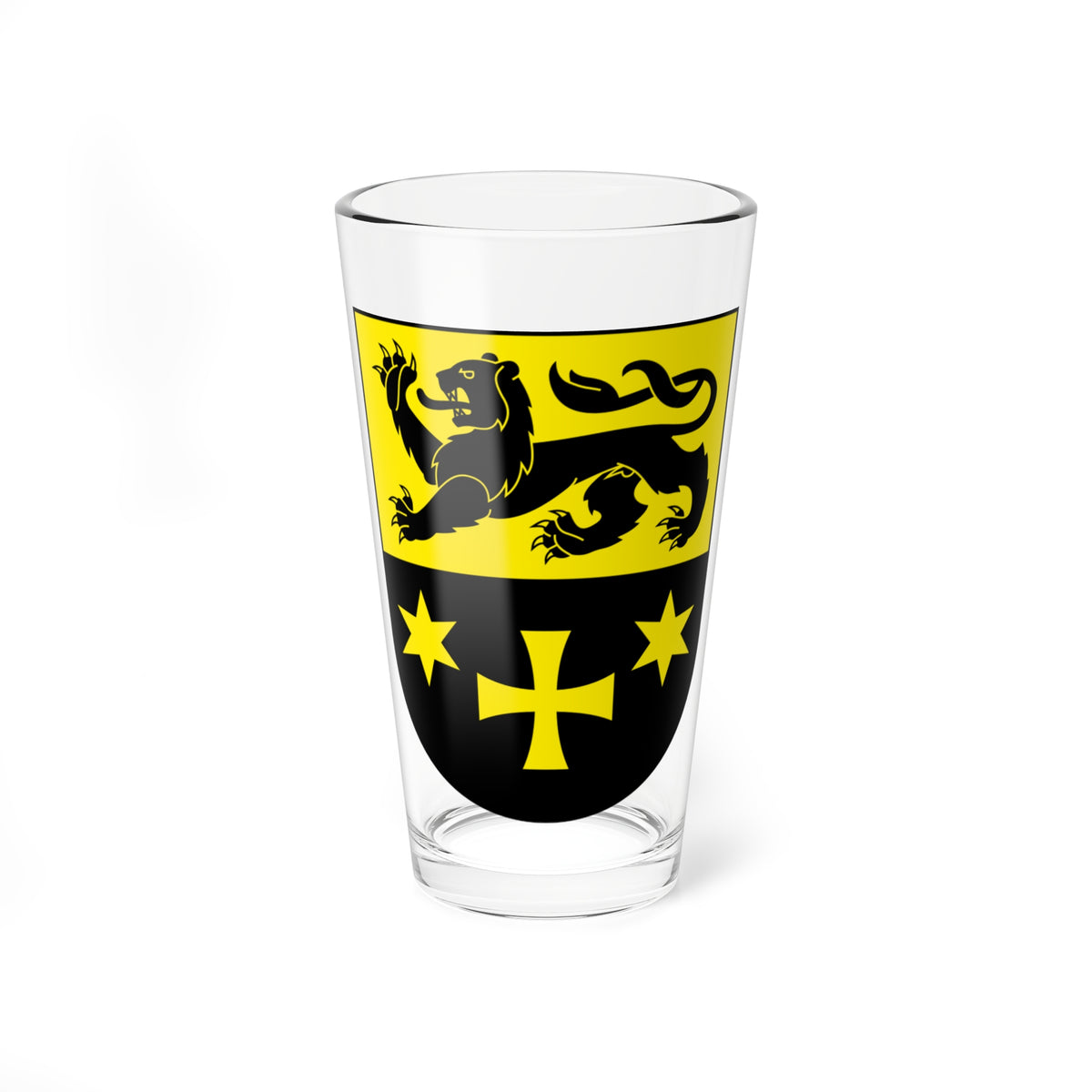 Oberriet-blazon (Switzerland) (Coat of Arms) Pint Glass 16oz