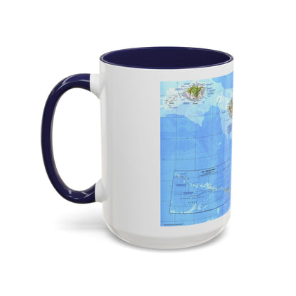USA - Hawaii (1976) (Map) Accent Coffee Mug