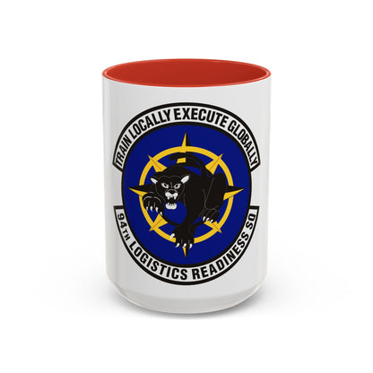 94th Logistics Readiness Squadron (U.S. Air Force) Accent Coffee Mug