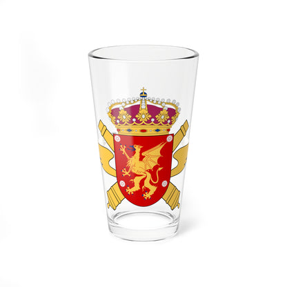 Östgöta luftvärnsregemente vapen (Sweden) (Coat of Arms) Pint Glass 16oz