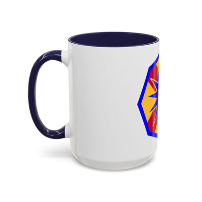13th Sustainment Command Expeditionary (U.S. Army) Accent Coffee Mug