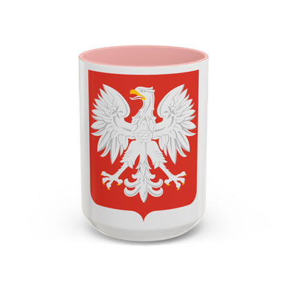 Coat of arms of Poland (1955-1980) - Accent Coffee Mug