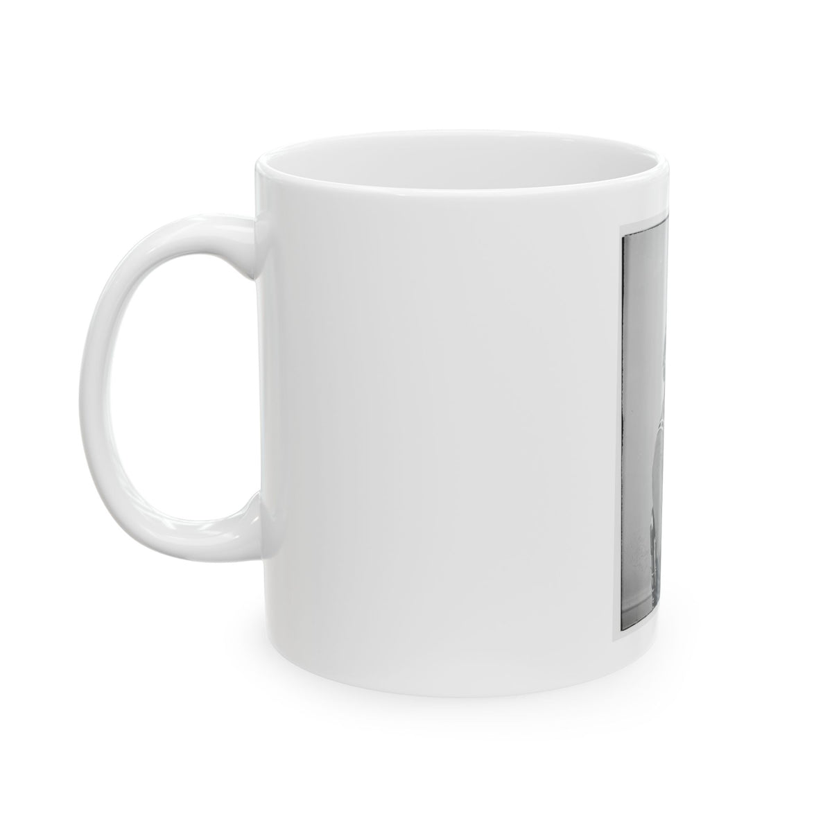 Portrait Of Brig. Gen. Robert Mitchell, Officer Of The Federal Army (U.S. Civil War) White Coffee Mug