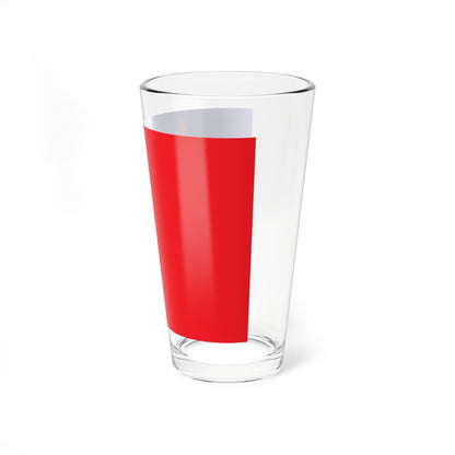 Proposed PRC national flag 014 (China) Pint Glass 16oz