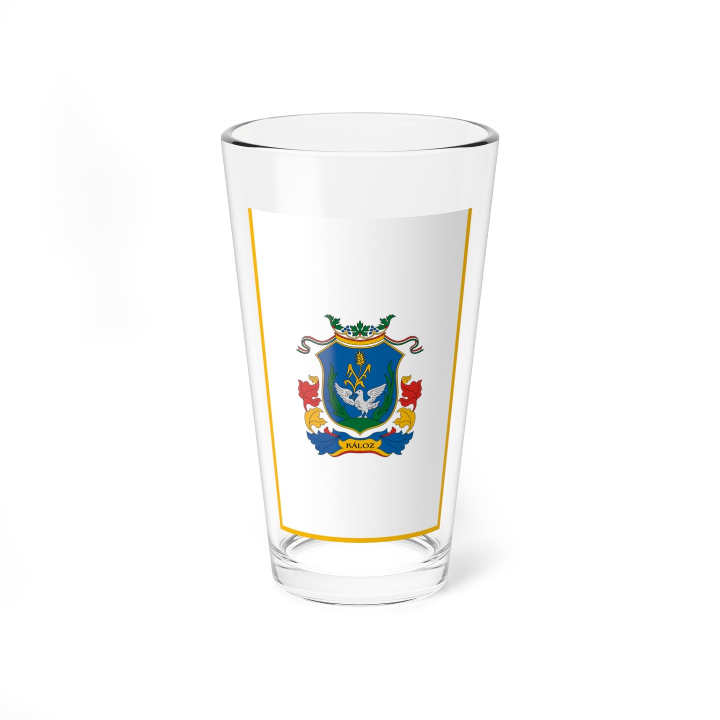 Flag of Kaloz vertical (Hungary) Pint Glass 16oz