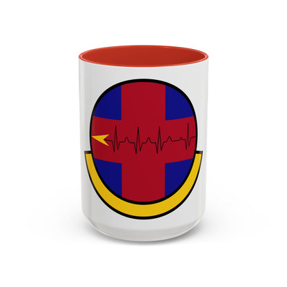 375 Healthcare Operations Squadron AMC (U.S. Air Force) Accent Coffee Mug