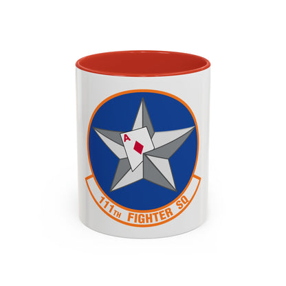 111th Fighter Squadron (U.S. Air Force) Accent Coffee Mug