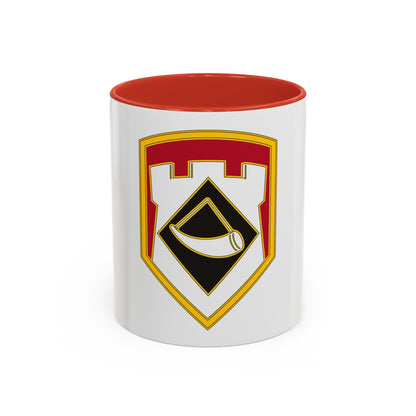 111 Engineer Brigade (U.S. Army) Accent Coffee Mug