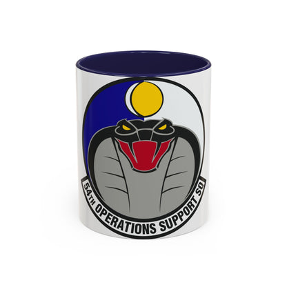 54th Operations Support Squadron (U.S. Air Force) Accent Coffee Mug