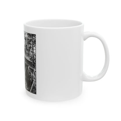 Petersburg, Va., Vicinity. Canal Aqueduct (U.S. Civil War) White Coffee Mug