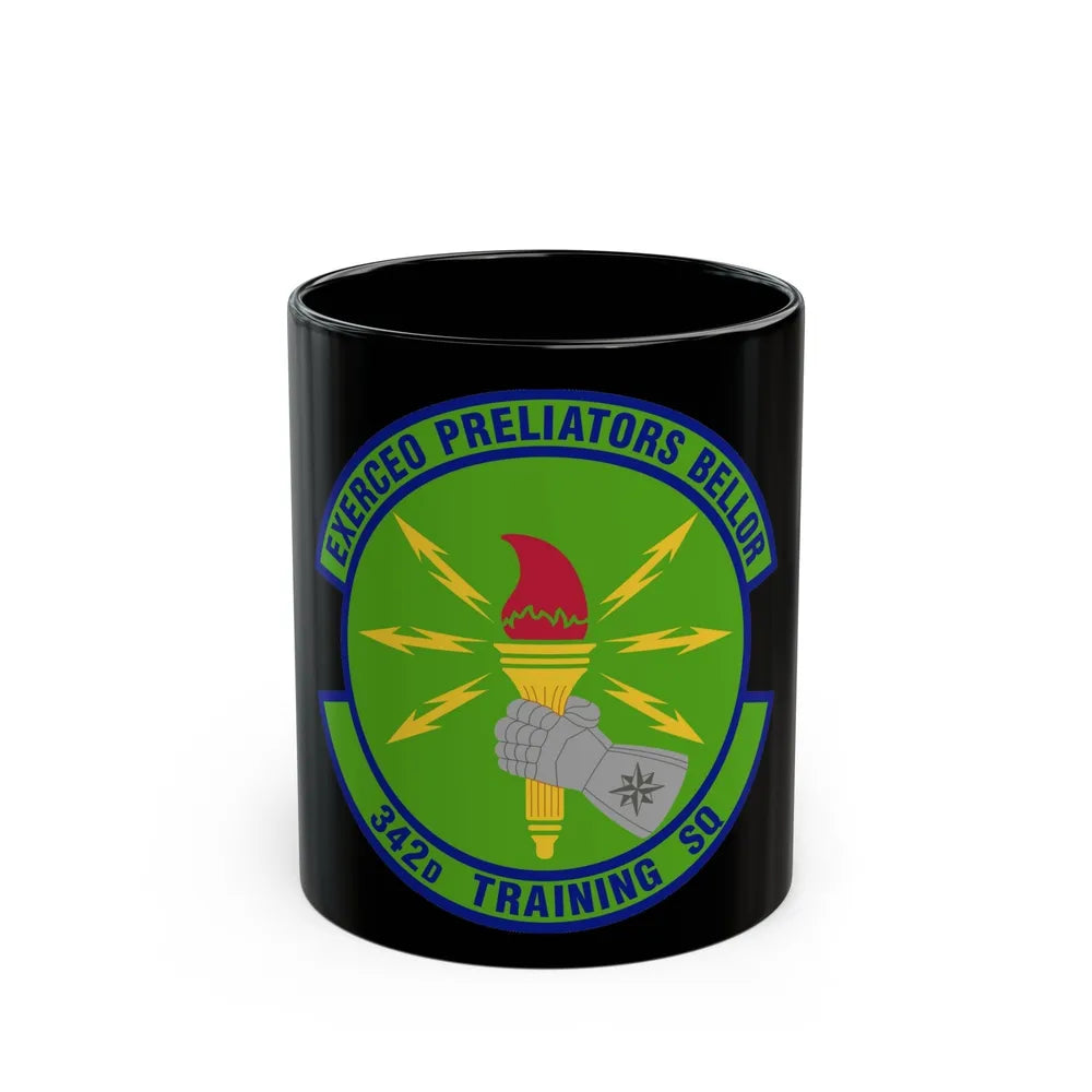 342d Training Squadron (U.S. Air Force) Black Coffee Mug-11oz-Go Mug Yourself