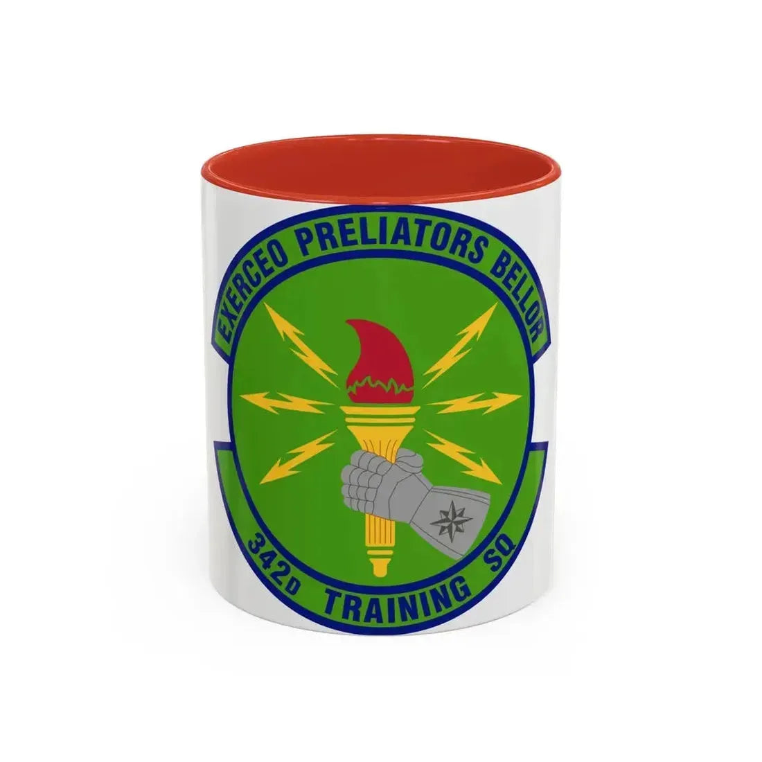 342d Training Squadron (U.S. Air Force) Accent Coffee Mug 11oz Red - Go Mug Yourself