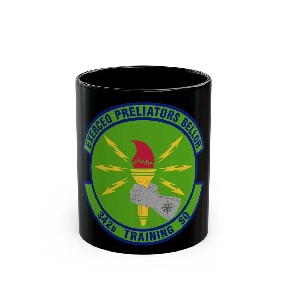 342d Training Squadron (U.S. Air Force) Black Coffee Mug 11oz - Go Mug Yourself