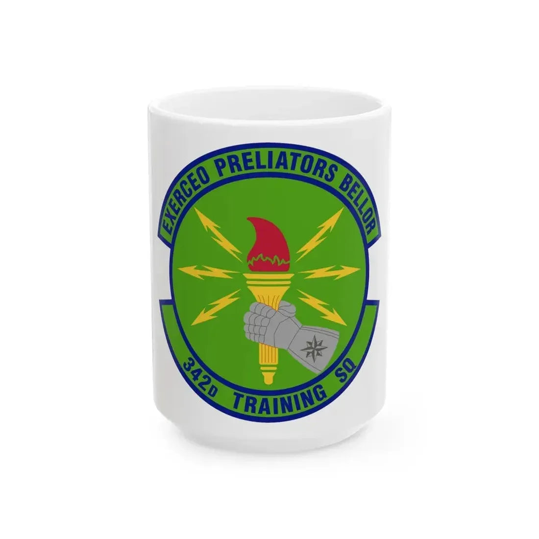 342d Training Squadron (U.S. Air Force) White Coffee Mug 15oz - Go Mug Yourself