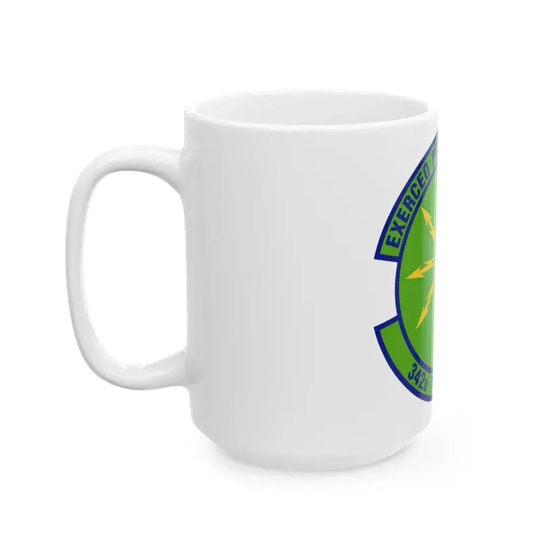 342d Training Squadron (U.S. Air Force) White Coffee Mug - Go Mug Yourself