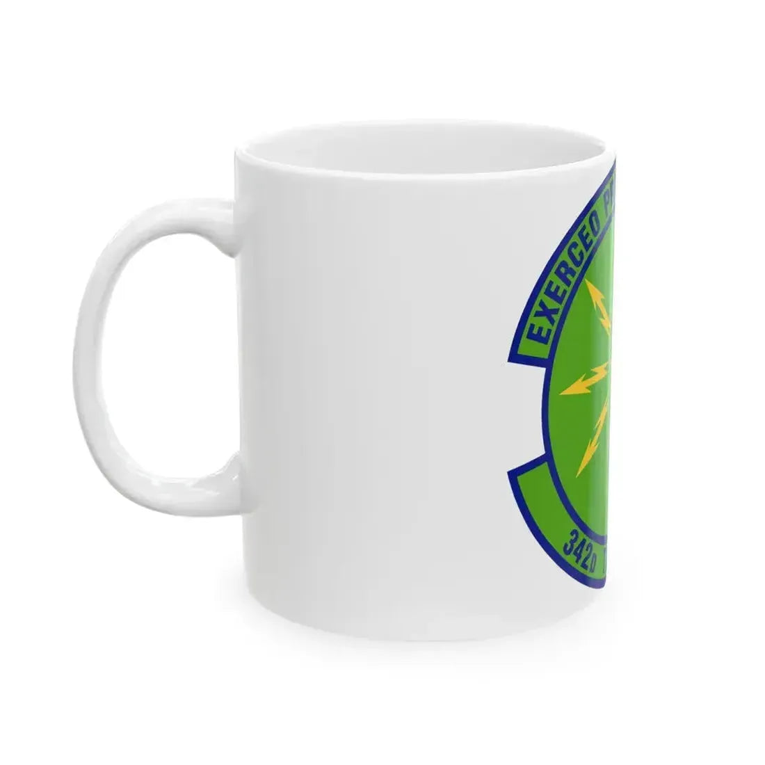 342d Training Squadron (U.S. Air Force) White Coffee Mug - Go Mug Yourself