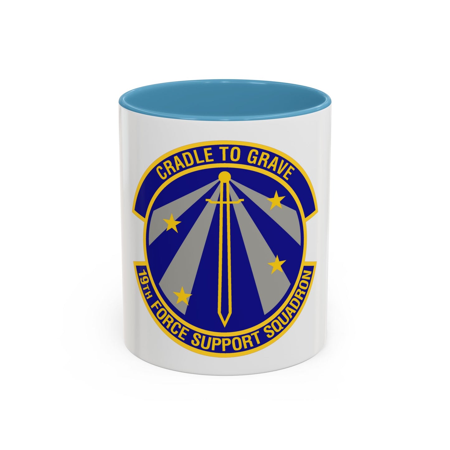 19th Force Support Squadron (U.S. Air Force) Accent Coffee Mug