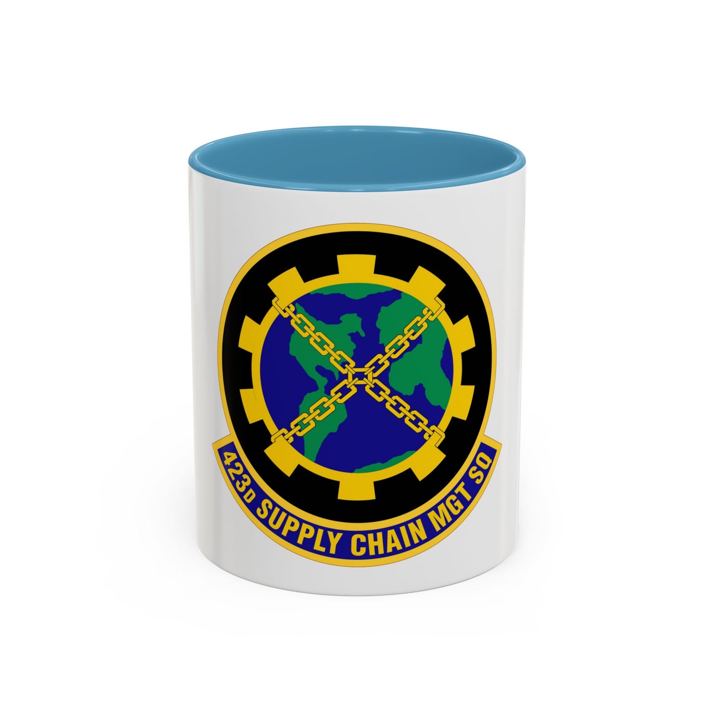 423d Supply Chain Management Squadron (U.S. Air Force) Accent Coffee Mug