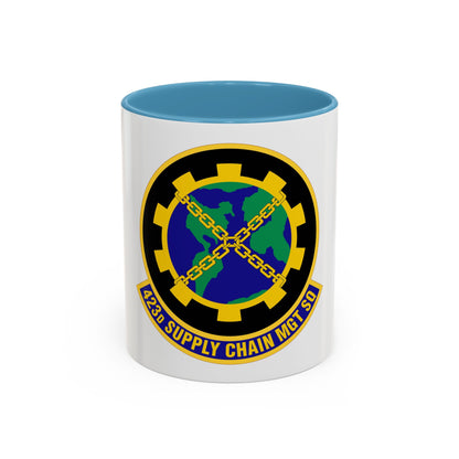 423d Supply Chain Management Squadron (U.S. Air Force) Accent Coffee Mug