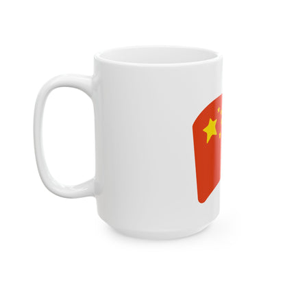 Noto Emoji KitKat 1f1e8 1f1f3 (China) White Coffee Mug