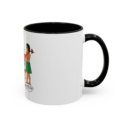 Coat of arms of Fiji - Accent Coffee Mug