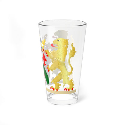 Zundert wapen (Netherlands) (Coat of Arms) Pint Glass 16oz