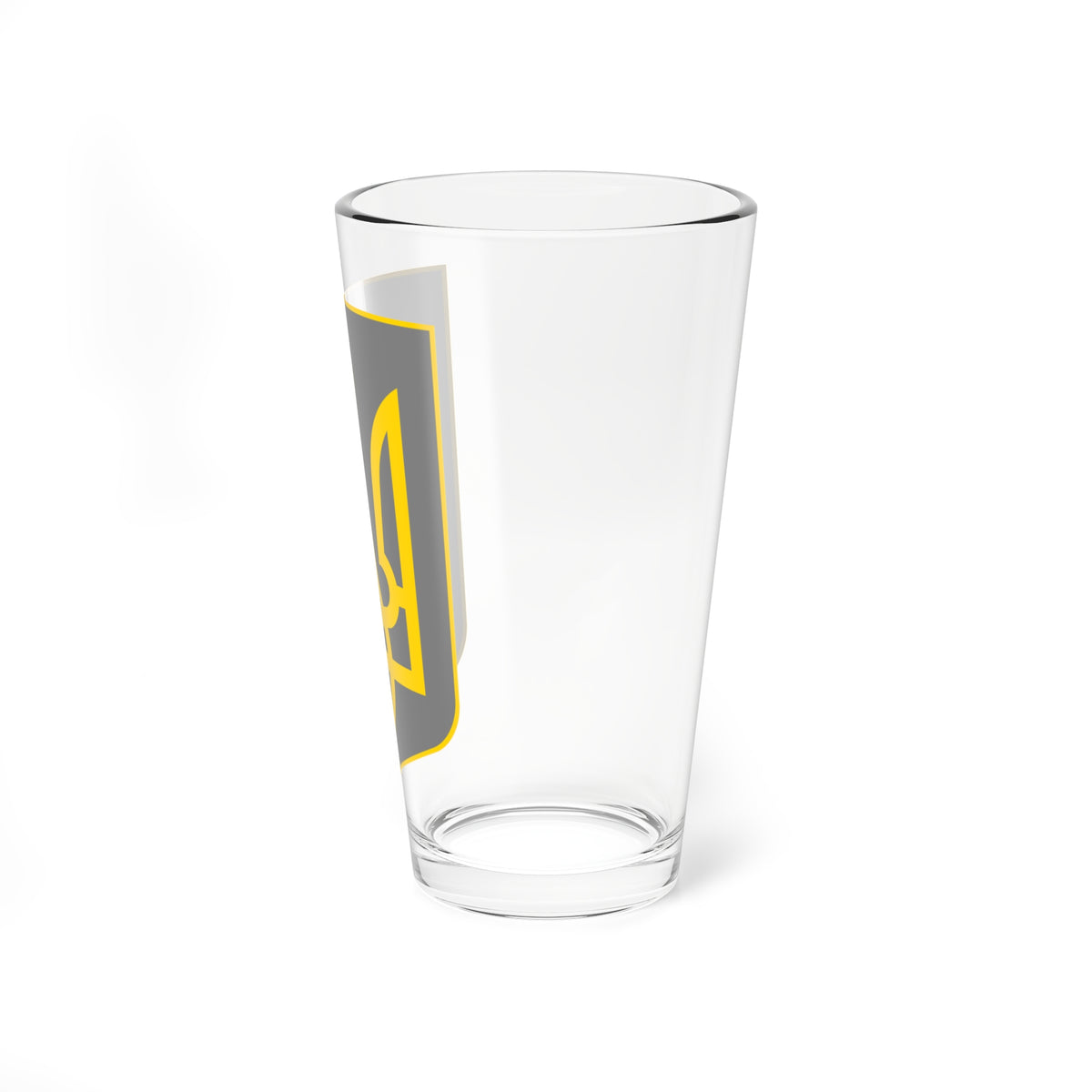 Lesser Coat of Arms of Grey Ukraine (Ukraine) (Coat of Arms) Pint Glass 16oz