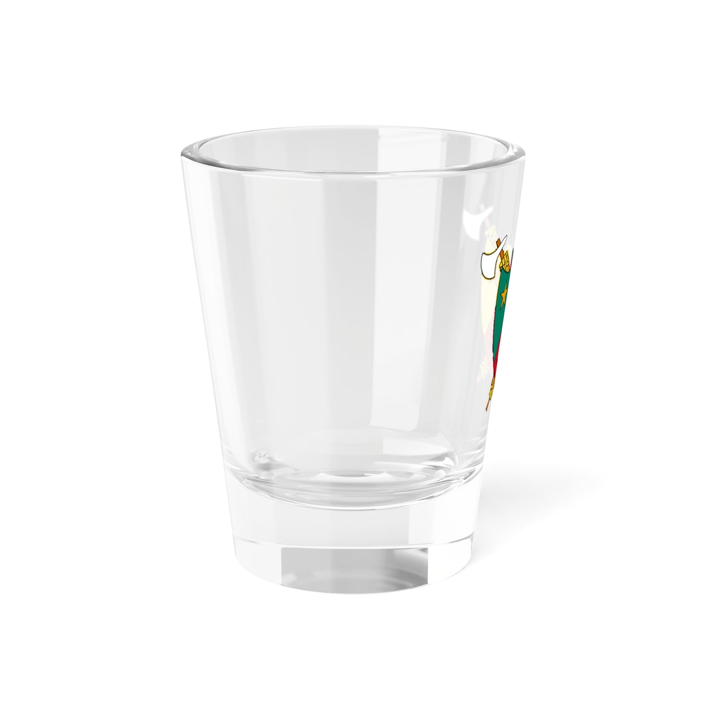 Coat of Arms of Cameroon (1960-1961) - Shot Glass 1.5oz