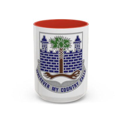 118th Infantry Regiment (U.S. Army) Accent Coffee Mug