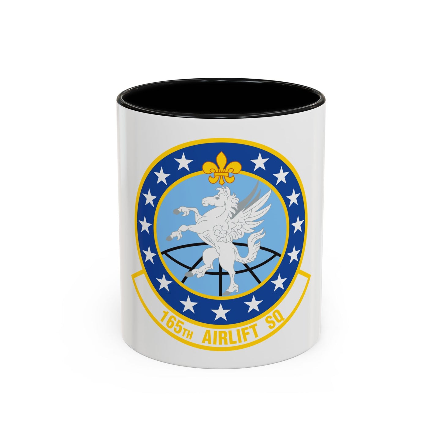 165 Airlift Squadron (U.S. Air Force) Accent Coffee Mug