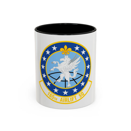 165 Airlift Squadron (U.S. Air Force) Accent Coffee Mug