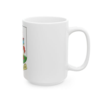 Coat of arms of Bermuda - White Coffee Mug