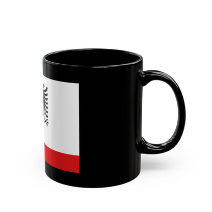 Naval Ensign of Albania - Black Coffee Mug