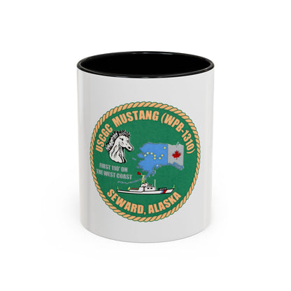 USCGC Mustang WPB 1310 v2 (U.S. Coast Guard) Accent Coffee Mug