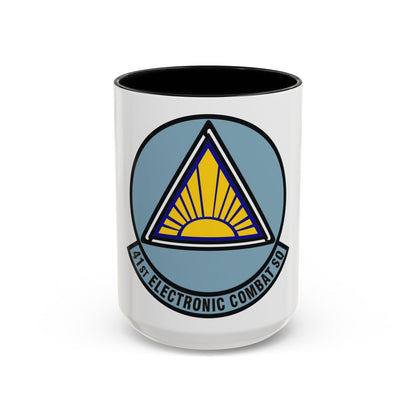 41st Electronic Combat Squadron (U.S. Air Force) Accent Coffee Mug