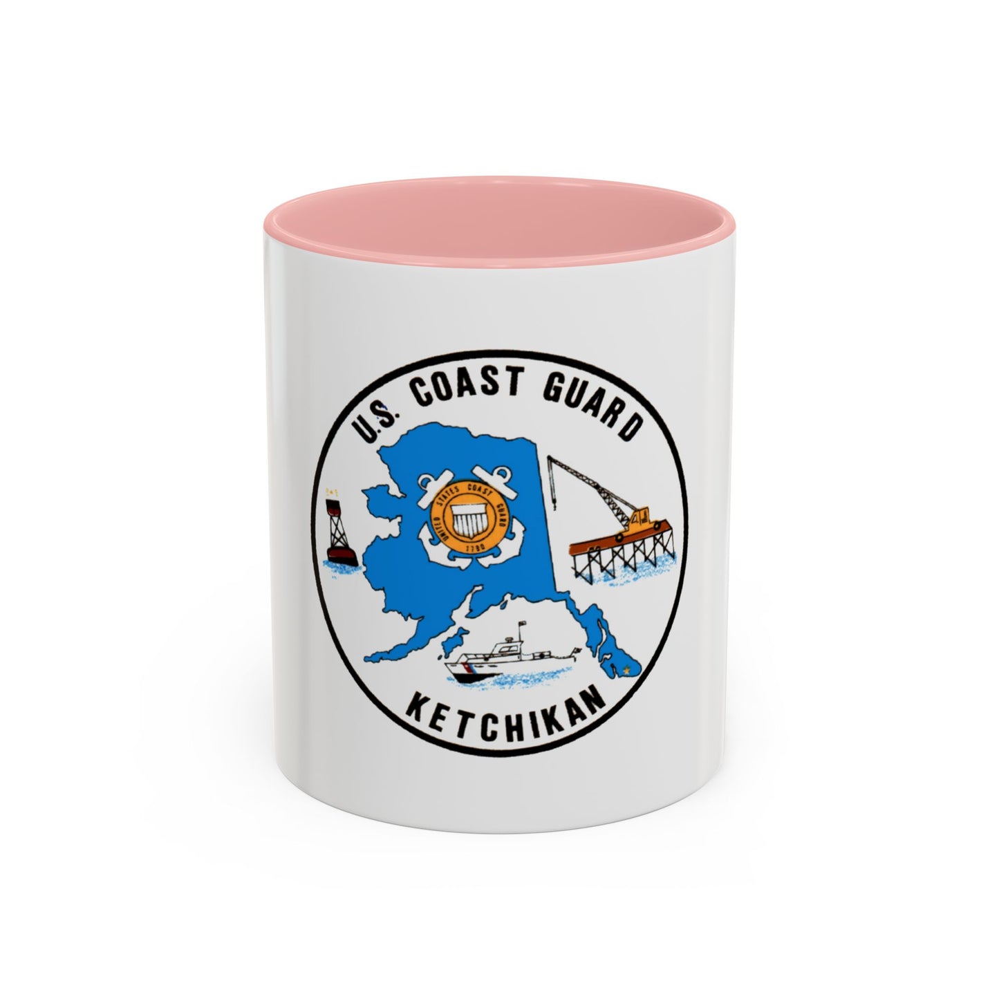 USCGC Planetree WLB 307 (U.S. Coast Guard) Accent Coffee Mug