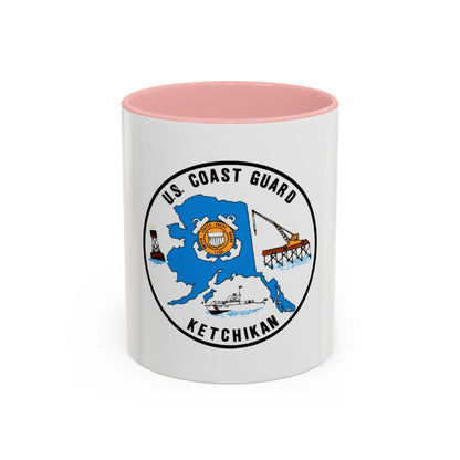 USCGC Planetree WLB 307 (U.S. Coast Guard) Accent Coffee Mug