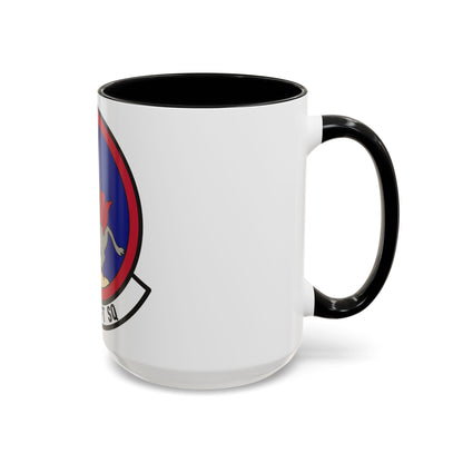 22d Airlift Squadron (U.S. Air Force) Accent Coffee Mug