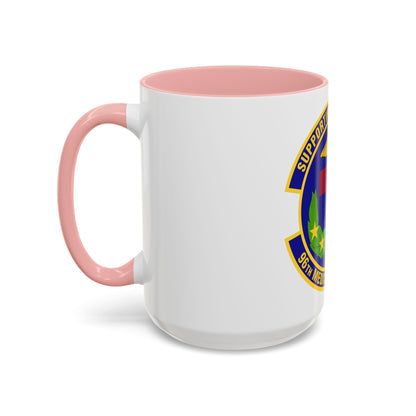 96th Medical Support Squadron (U.S. Air Force) Accent Coffee Mug