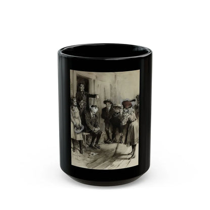 Blind Man's Bluff - Black Coffee Mug-15oz-Go Mug Yourself