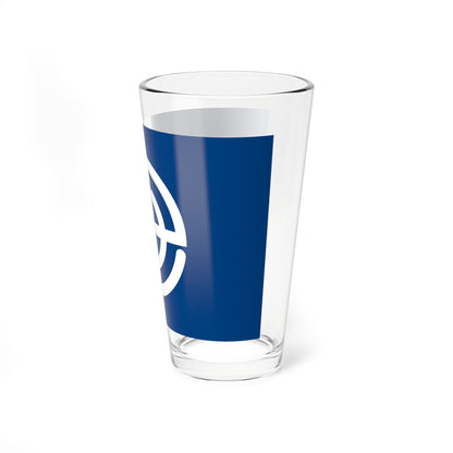 Flag of Higashisefuri Saga 1911-2006 (Japan) Pint Glass 16oz